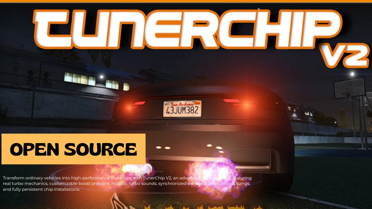 TunerChip V2 FiveM | Real Turbo, Pops & Bangs, Flames | Open Source